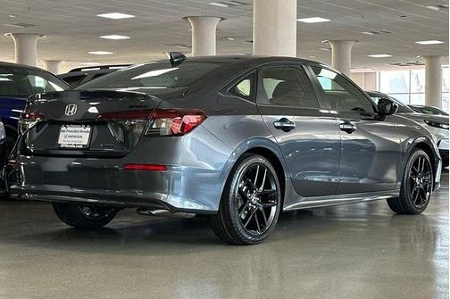 Meteorite Gray Metallic 2026 Honda Civic Hybrid Sport