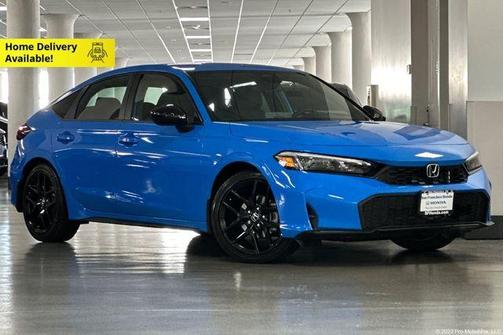 Boost Blue Pearl 2026 Honda Civic Sport