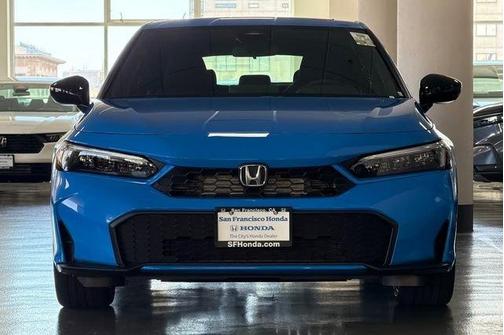 Boost Blue Pearl 2026 Honda Civic Hybrid Sport