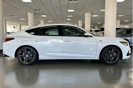 Platinum White Pearl 2025 Acura Integra A-Spec Technology