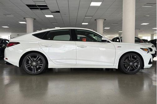 Platinum White Pearl 2025 Acura Integra A-Spec Technology