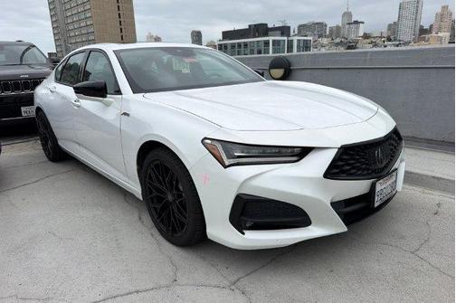 Platinum White Pearl 2022 Acura TLX A-Spec