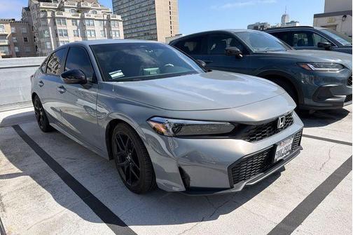 Urban Gray Pearl 2025 Honda Civic Sport
