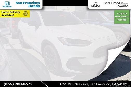 Platinum White Pearl 2024 Honda HR-V Sport