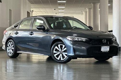 Meteorite Gray Metallic 2026 Honda Civic LX