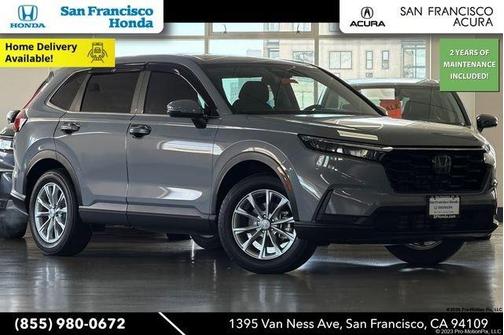 Meteorite Gray Metallic 2025 Honda CR-V EX