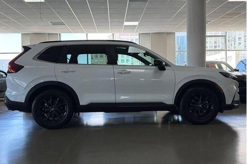 Platinum White Pearl 2024 Honda CR-V Hybrid Sport