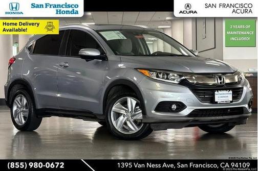 Lunar Silver Metallic 2019 Honda HR-V EX