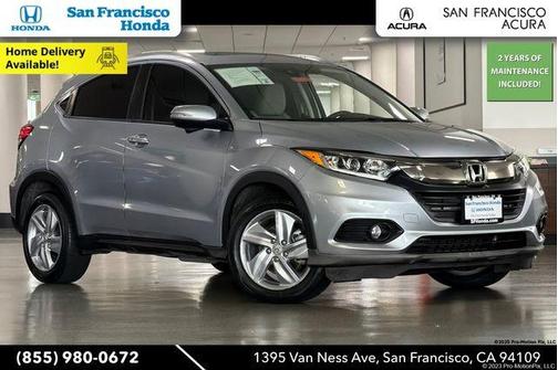 Lunar Silver Metallic 2019 Honda HR-V EX