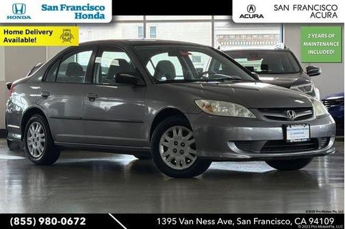 Magnesium Metallic 2005 Honda Civic LX