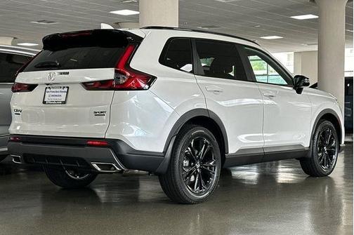 Platinum White Pearl 2026 Honda CR-V Hybrid Sport Touring