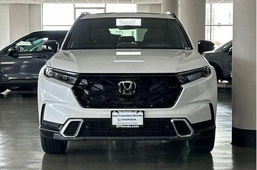 Platinum White Pearl 2026 Honda CR-V Hybrid Sport Touring
