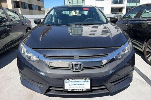 Cosmic Blue Metallic 2018 Honda Civic LX
