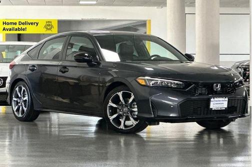Meteorite Gray Metallic 2026 Honda Civic Hybrid Sport Touring