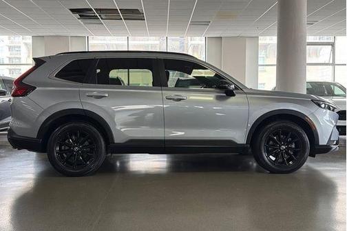 Lunar Silver Metallic 2024 Honda CR-V Hybrid Sport