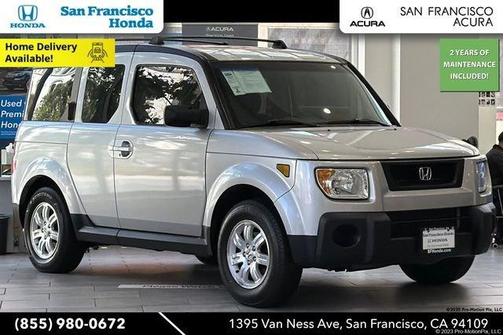 Alabaster Silver Metallic 2006 Honda Element EX-P