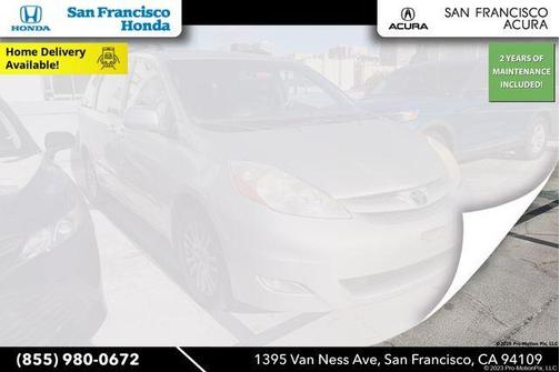 Silver Shadow Pearl 2008 Toyota Sienna XLE