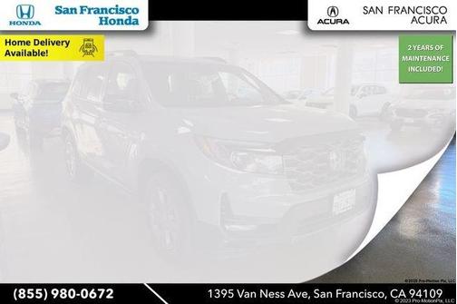 Sonic Gray Pearl 2024 Honda Passport TrailSport