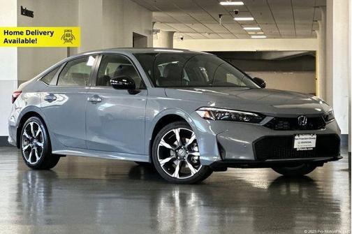 Urban Gray Pearl 2026 Honda Civic Hybrid Sport Touring