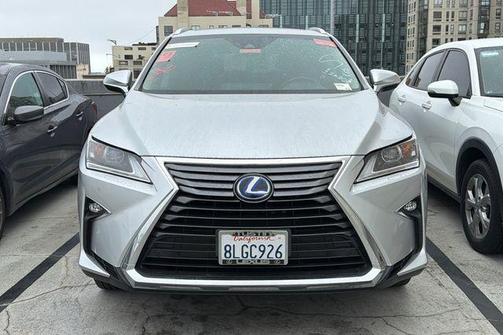 Silver Lining Metallic 2019 Lexus RX 450hL Premium