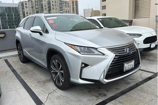 Silver Lining Metallic 2019 Lexus RX 450hL Premium
