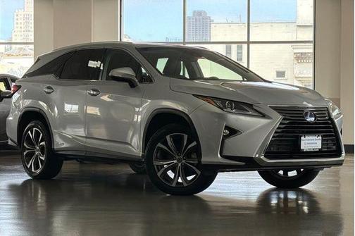 Silver Lining Metallic 2019 Lexus RX 450hL Premium