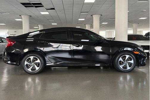 Crystal Black Pearl 2021 Honda Civic LX