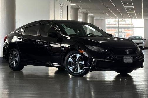 Crystal Black Pearl 2021 Honda Civic LX