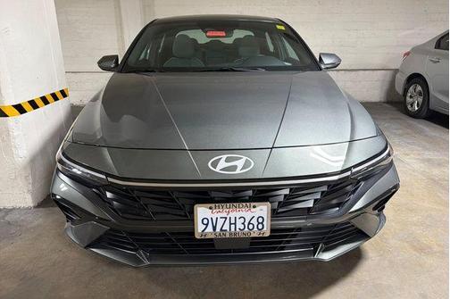 Amazon Gray 2025 Hyundai ELANTRA HEV Limited