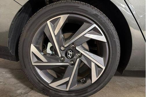 Amazon Gray 2025 Hyundai ELANTRA HEV Limited
