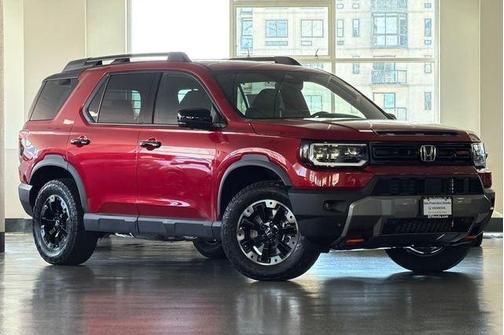 Radiant Red Metallic II 2026 Honda Passport TrailSport Elite