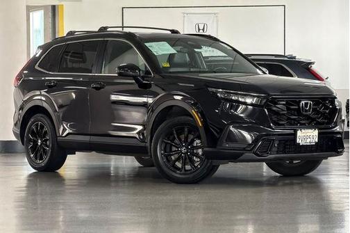 Crystal Black Pearl 2024 Honda CR-V Hybrid Sport-L