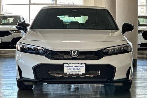 Platinum White Pearl 2026 Honda Civic Sport