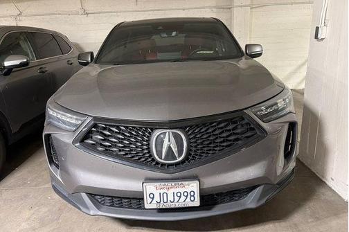 Gray 2023 Acura RDX A-Spec