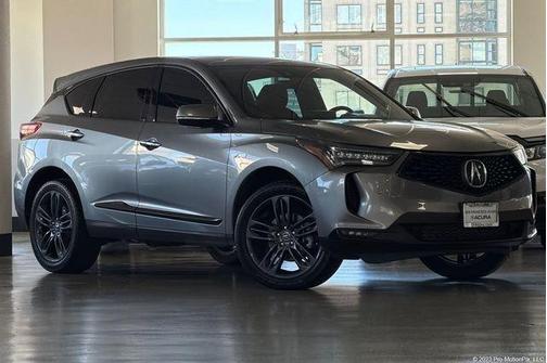 Liquid Carbon Metallic 2023 Acura RDX A-Spec