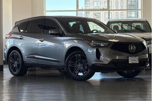 Liquid Carbon Metallic 2023 Acura RDX A-Spec