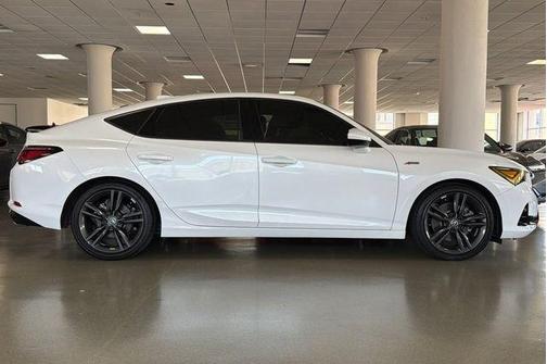 Platinum White Pearl 2025 Acura Integra A-Spec