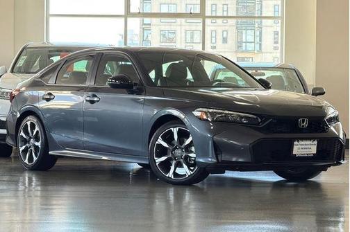 Meteorite Gray Metallic 2025 Honda Civic Hybrid