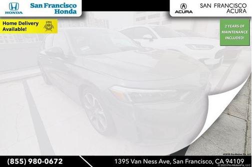 Meteorite Gray Metallic 2025 Honda Civic Hybrid