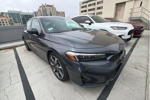Meteorite Gray Metallic 2025 Honda Civic Hybrid