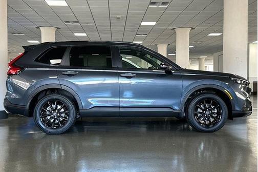 Meteorite Gray Metallic 2026 Honda CR-V Hybrid Sport-L
