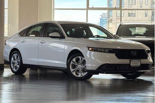 Platinum White Pearl 2026 Honda Accord LX