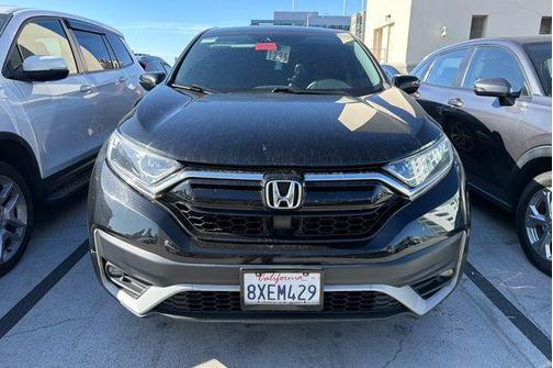 Crystal Black Pearl 2021 Honda CR-V EX