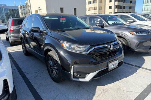 Crystal Black Pearl 2021 Honda CR-V EX