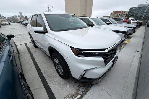 Platinum White Pearl 2025 Honda Pilot EX-L