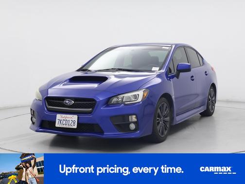 Blue 2015 Subaru WRX Limited