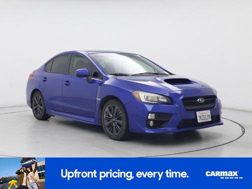 Blue 2015 Subaru WRX Limited