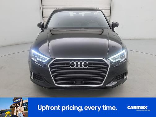 Black 2018 Audi A3 Premium