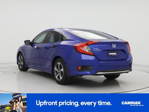 Blue 2019 Honda Civic LX