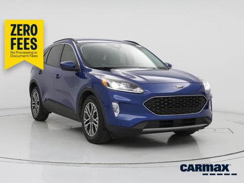 Blue 2022 Ford Escape SEL